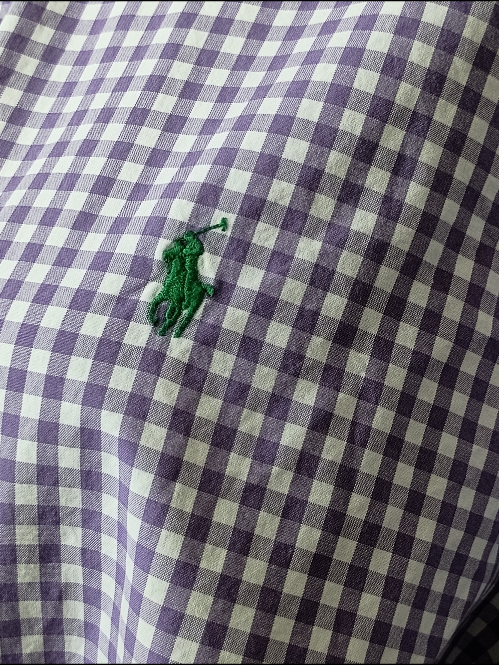 Upcycled Women's Ralph Lauren Ruffled Collar Shirt #051 - Picture 3 of 10